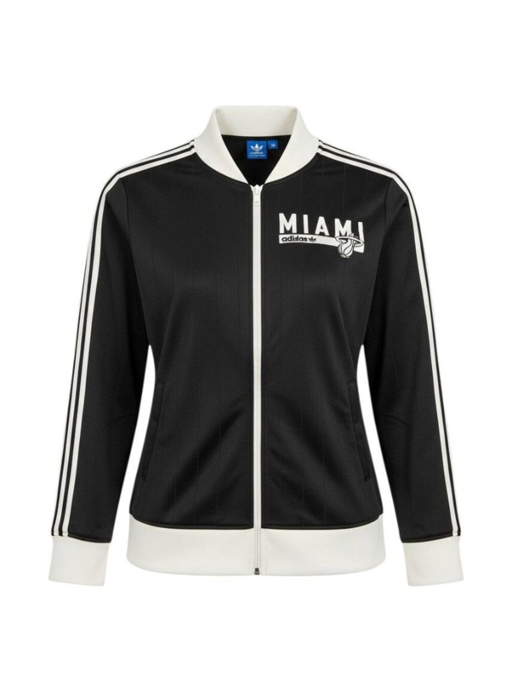 Adidas Originals Miami Heat Blue & White Track Jacket XL Zip-Up Mens